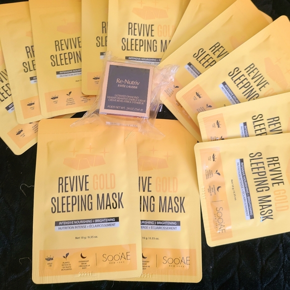 New Re-Nutriv Ultimate Diamond Transformative Energy Cream +gold sleeping mask - Picture 3 of 4